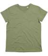 M80 Men's Organic Roll Sleeve T Soft Olive colour image
